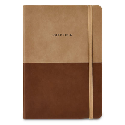 Pen+Gear Simulated Leather Journal, Brown, 6 in x 8 in, 256 Ruled Pages